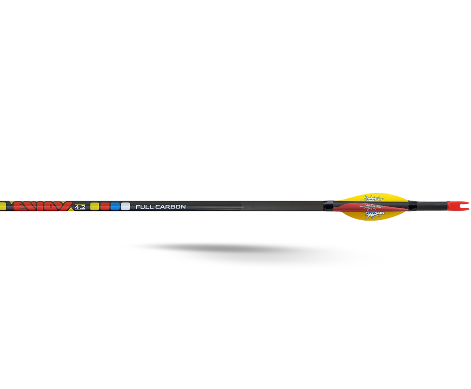 GAS PRO ARROW ENJOY 4.2 WITH SPIN VANES - SPINE 900