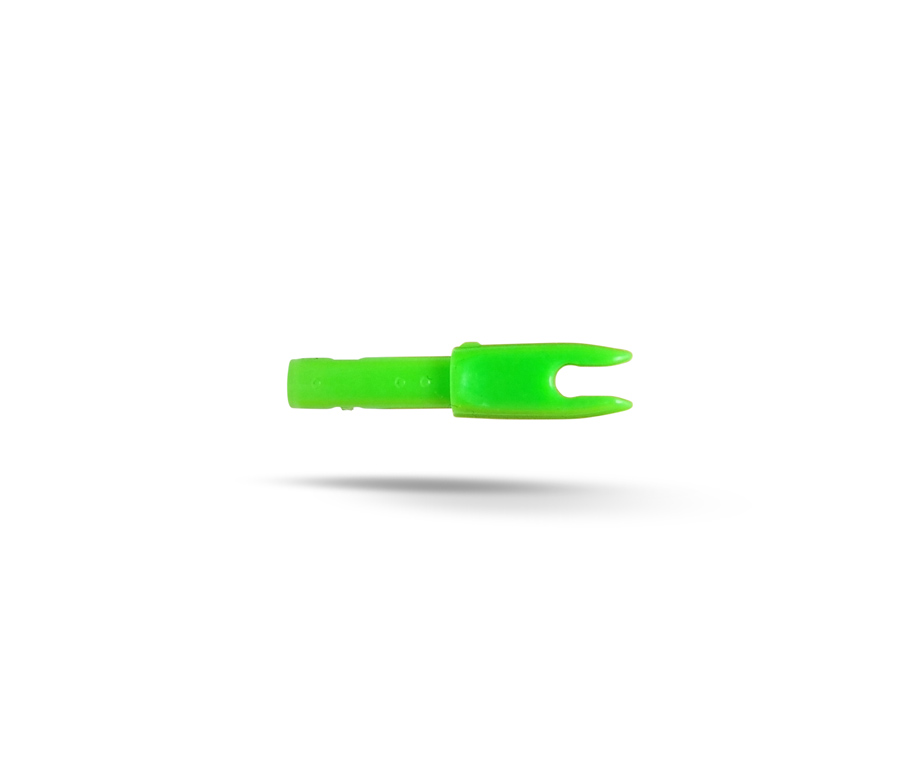GAS PRO NOCK 4.2MM SMALL GROOVE ENJOY FLUO GREEN
